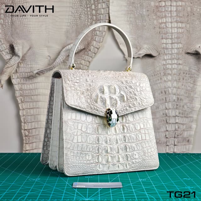 Hornback Top-Handle Bag